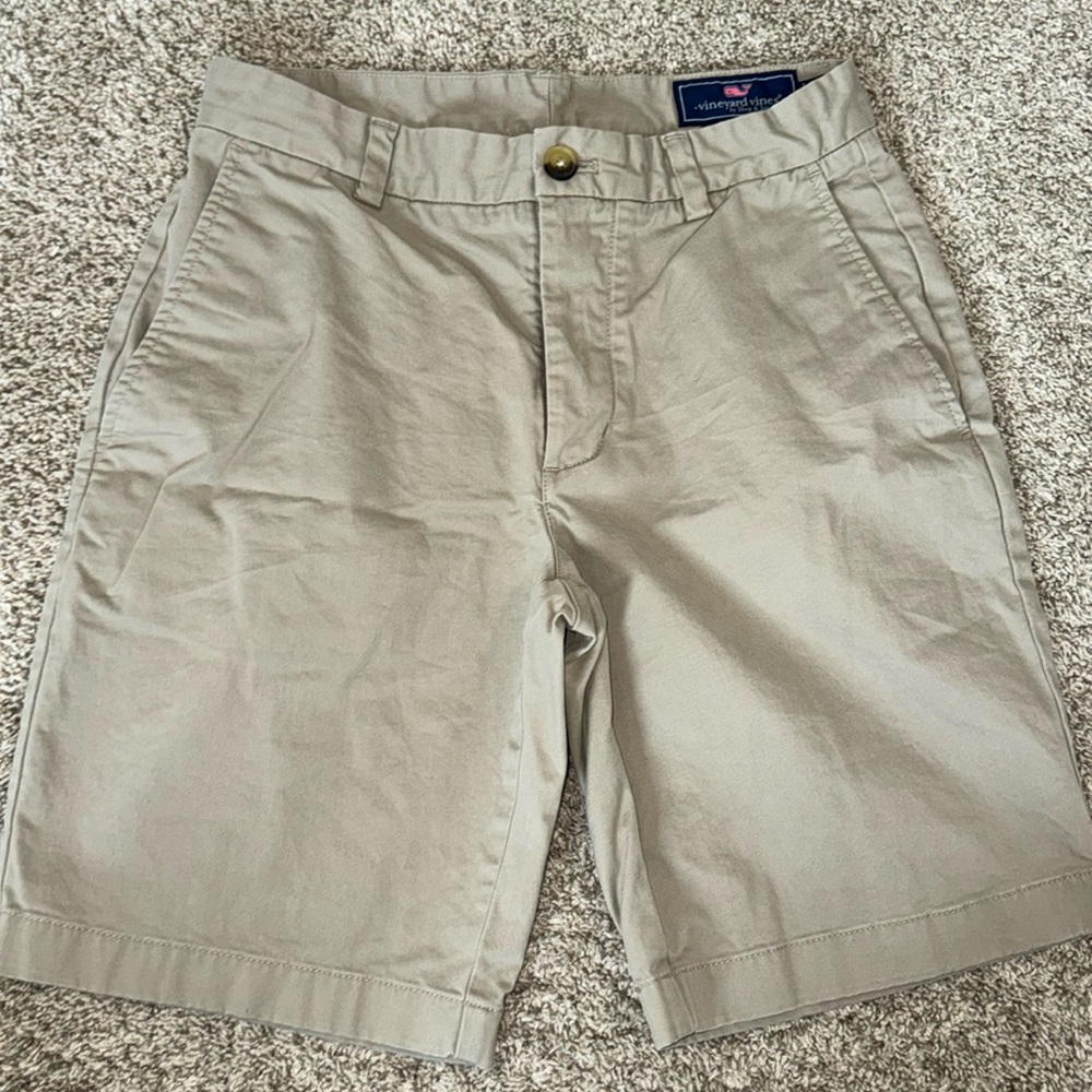 Men’s Vineyard Vines Breaker Khaki Short Sz 28